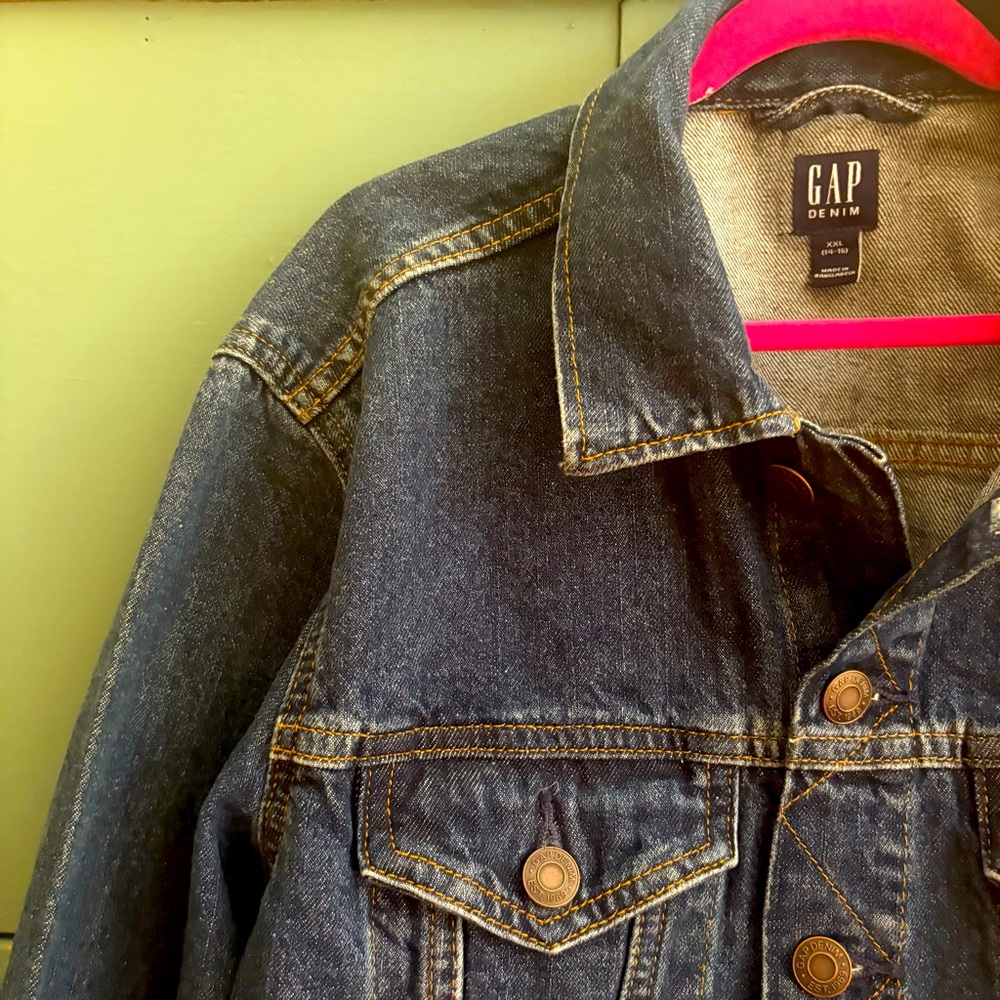 NWT GAP Dark Wash Denim/Jean Jacket